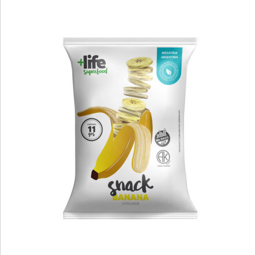 Banana Liofilizado (Display x 10 unidades)