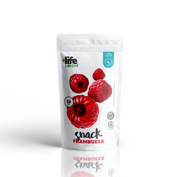 Frambuesa Liofilizado Doypack x 50 gr.